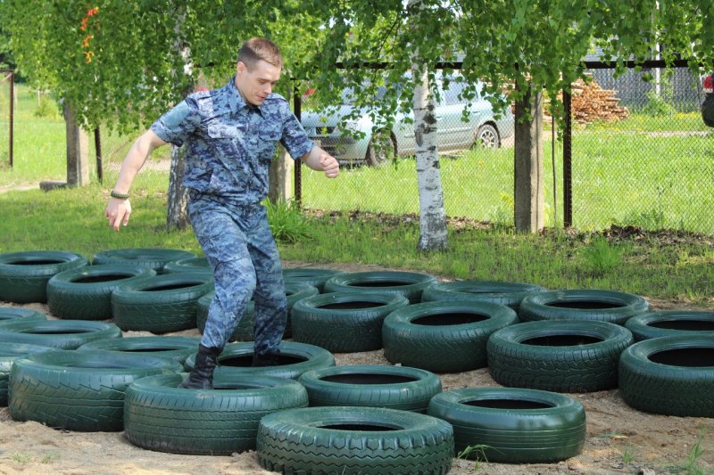 В Угличе в честь 305-летия российской полиции состоялась военно-спортивная игра «Зарница»